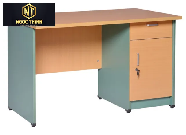 Bàn nhân viên gỗ melamine hộc liền 03 chân SV120SHL3C Bàn nhân viên gỗ melamine hộc liền 03 chân SV120SHL3C